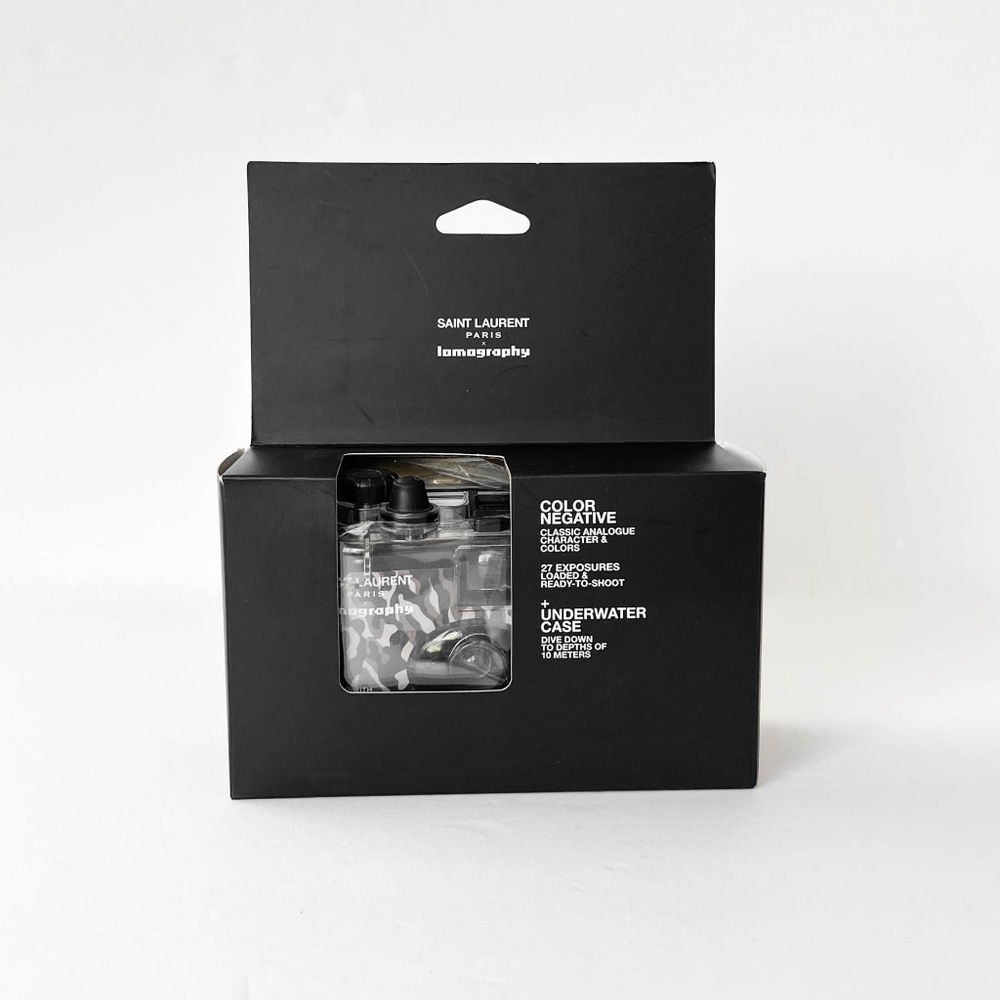 Rare Saint Laurent x Lomography Leopard Print Underwater 35mm Film Camera